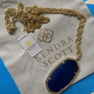 Kendra Scott Reid Blue Pendant Necklace